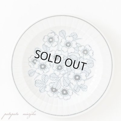 画像1: 美濃焼 Anticoflower アンティコフラワー  160 プレート ブロッサム  桜北欧 アンティーク調 磁器