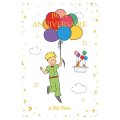 星の王子さま Le Petit Prince  ポストカード フランス 製 バースデーカード Happy Birthday お誕生日おめでとう グリーティングカード