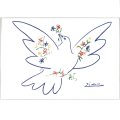 パブロ ピカソ 平和の鳩 Pablo Picasso ポストカード フランス 製 グリーティングカード 絵はがき 