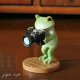 Copeau コポー カメラでパシャリ 置物 ダイカイ オブジェ カメラ カエル