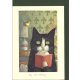 アリソン・フレンド 僕が初めて飼ったカナリア グリーティングカード ハチワレ イギリス 製 多目的 ポストカード 絵はがき 猫 ねこ ネコ