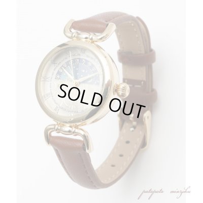 画像1: シャンテールウォッチ ブラウン 腕時計 欧州航路