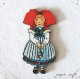 ハンジ HANSI アルザス  誕生日の女の子 フランス 製 木製ボタン アトリエ ボヌール ドゥ ジュール