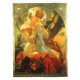 アルフォンス ミュシャ ポストカード Alphonse Mucha 遠国の姫君 ルフェーブル・ユティル ビスケット ドイツ 製 グリーティングカード