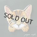 ベンガル 猫  刺繍 シール ＆ アイロン ワッペン アップリケ ステッカー 猫 ねこ ネコ 子猫