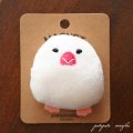 モチモチ ぶんた マグネット 文鳥   文太 ブンタ 小鳥 フレンズヒル