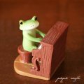 Copeau コポー  ピアノを弾くカエル 置物 ダイカイ オブジェ カエル 楽器 ピアノ