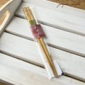 実のなる木箸 くり 箸  天然木 栗
