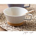 みのる陶器 スープカップ  shino シノ 白   マグカップ  陶器 磁器  カップ 
