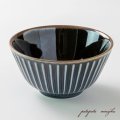 美濃焼  窯変 SENDAN 120 ライスボウル ネイビー  磁器 陶器 丼 茶碗