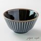 美濃焼  窯変 SENDAN 120 ライスボウル ネイビー  磁器 陶器 丼 茶碗