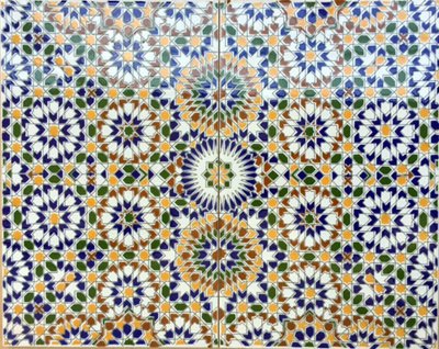 画像3: モロッコタイル ラージ カラフル V タイル モロッコ 