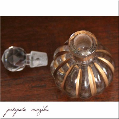 画像2: ガラス の 香水瓶 アンティーク調　小瓶