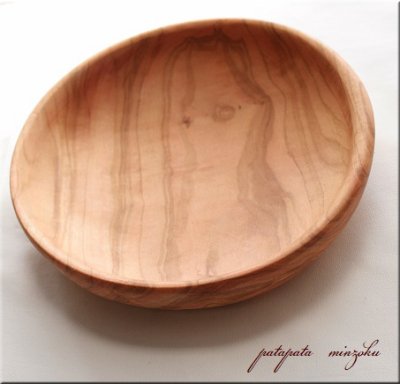 画像1: オリーブの木 プレート 平 丸皿  L オリーブ 小皿