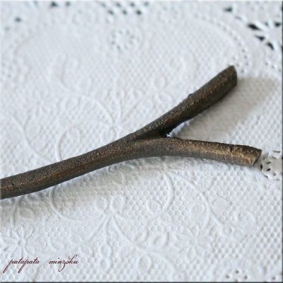 画像2: 真鍮 小枝の スプーン S ブラス 枝