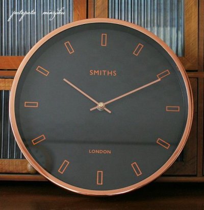 画像1: SMITHS FIRECAST ファイヤーキャスト ウォールクロック ウォールクロック 掛時計