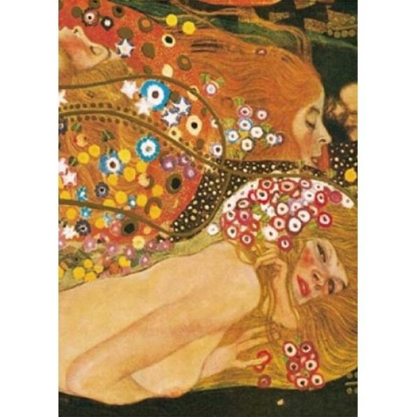画像1: 水蛇 II グスタフ・クリムト Gustav Klimt ポストカード ドイツ 製 グリーティングカード 絵はがき (1)