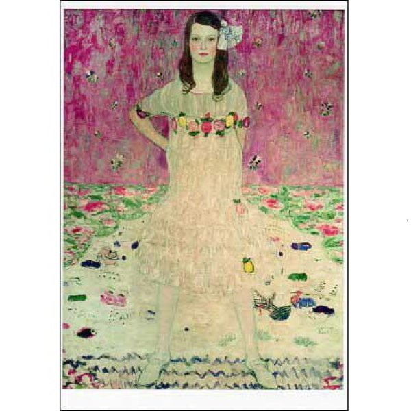 画像1: メーダ・プリマヴェージの肖像 グスタフ・クリムト Gustav Klimt ポストカード スイス 製 グリーティングカード 絵はがき (1)