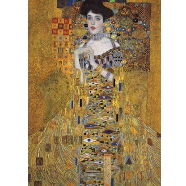 画像1: アデーレ・ブロッホ・バウアーの肖像 I グスタフ・クリムト Gustav Klimt ポストカード スイス 製 グリーティングカード 絵はがき (1)