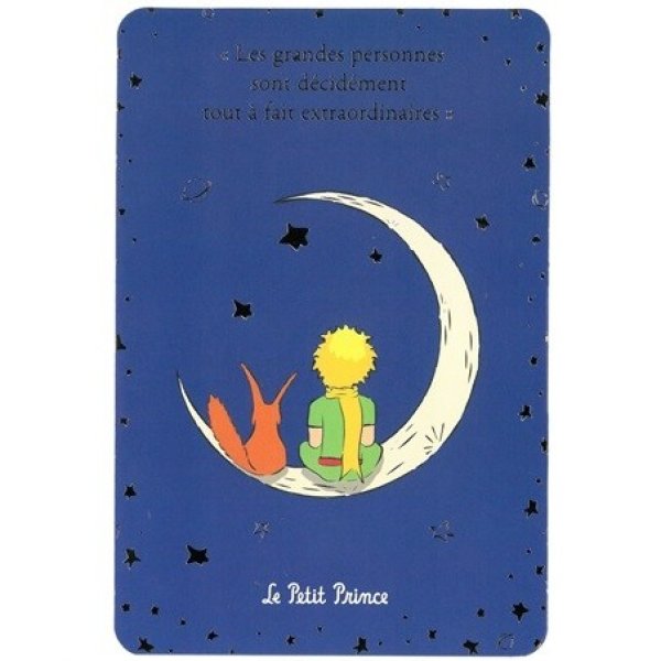 画像1: 星の王子さま Le Petit Prince ポストカード フランス 製 グリーティングカード 大人ってほんとに変なの (1)