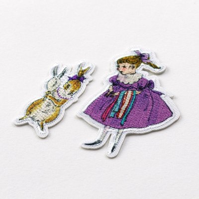 画像2: くらはしれい Kurahashi Rei  嗜み シール ＆ アイロン ワッペン アップリケ ステッカー
