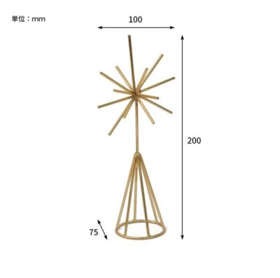 画像2: インブルーム クロススタンド L アクセサリースタンド ツリートップ
