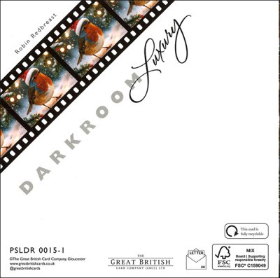 画像3: クリスマス 赤い帽子のコマドリ グリーティングカード イギリス 製 ポストカード クリスマスカード ヨーロッパコマドリ