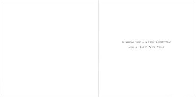 画像3: クリスマス 黄金のツリーと鹿 グリーティングカード イギリス 製 ポストカード クリスマスカード トナカイ