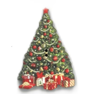 画像2: クリスマスツリー フランス 製 木製ボタン アトリエ ボヌール ドゥ ジュール クリスマス