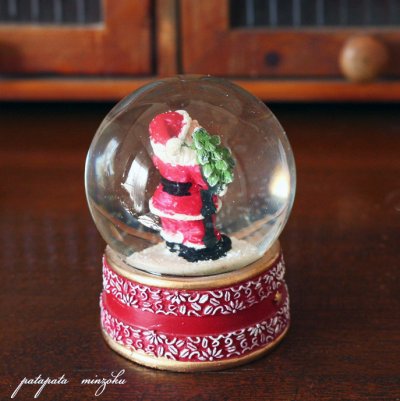 画像2: スノードーム サンタクロース トリプルスター ツリーサンタ