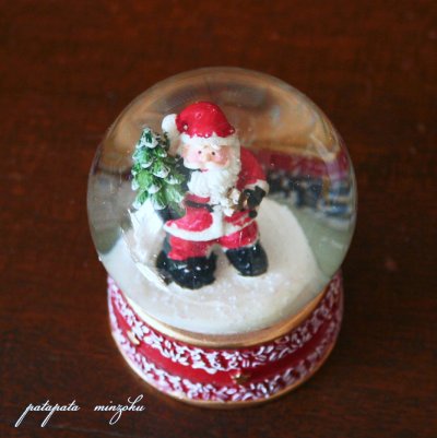 画像3: スノードーム サンタクロース トリプルスター ツリーサンタ