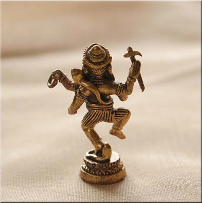 画像2: 踊る ガネーシャ　2　小仏像