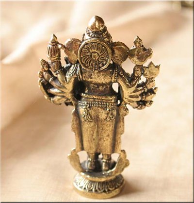 画像2: 立つ ガネーシャ　　小仏像