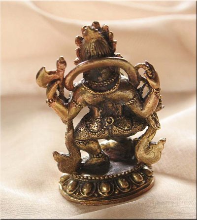 画像2: 踊る ガネーシャ　　小仏像